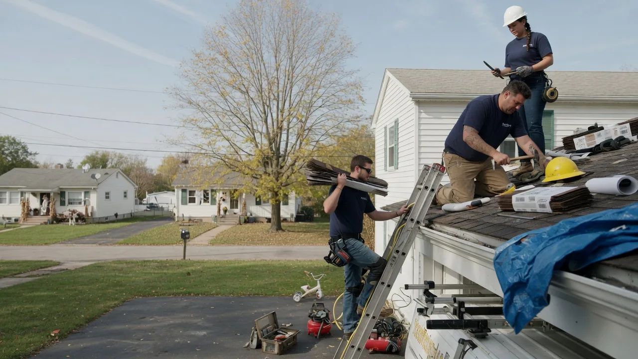 Local Roofing Contractors in Carrollton, IL near me